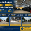CHO THUÊ VÀ BÁN KHO XƯỞNG 7.000M² TRONG KCN BÌNH CHÁNH TP.HCM – HẠ TẦNG HOÀN CHỈNH, GIÁ TỐT